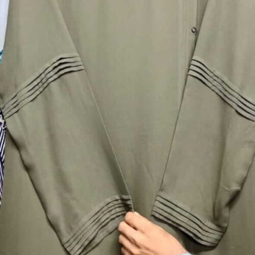 Plain Abaya (Olive Green)