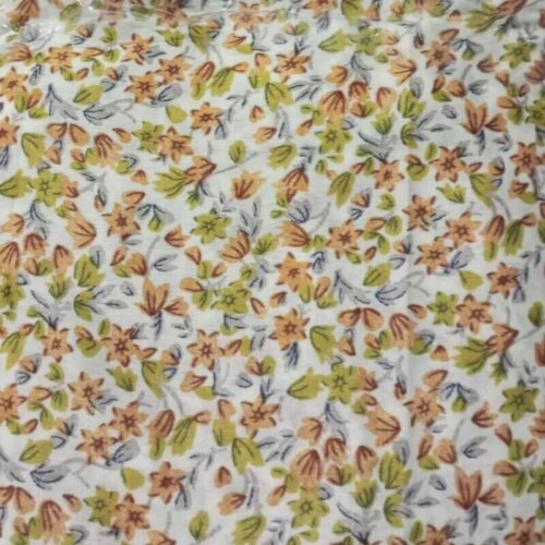 Mother Daughter Namaz Chadar (White & Mustard) Kid Age 0 to 4