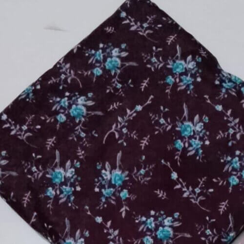 Umbrella Style Kid Namaz Chadar Small (Mahroon & Blue)