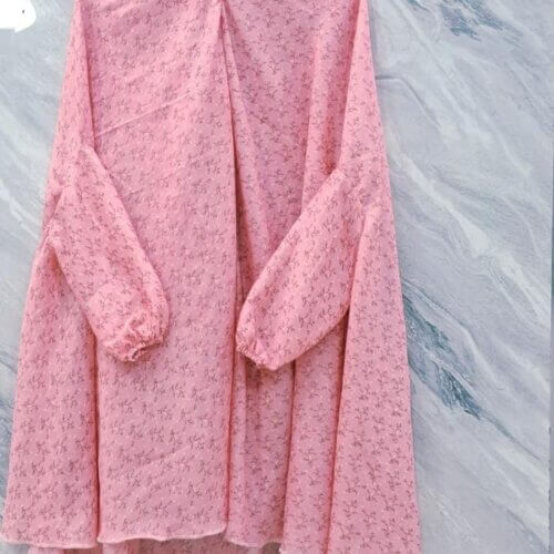 Umbrella Style Kid Namaz Chadar Large (Pink)