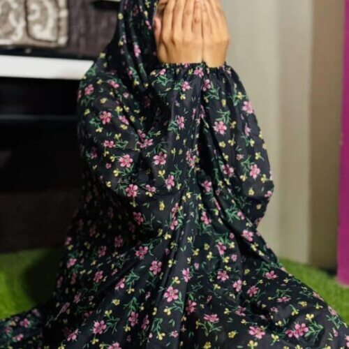 Umbrella Namaz Chadar (Black)