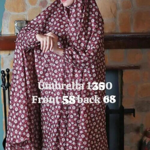 Umbrella Style Namaz Chadar Standard Length