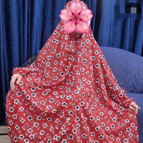 Umbrella Namaz Chadar (Red)