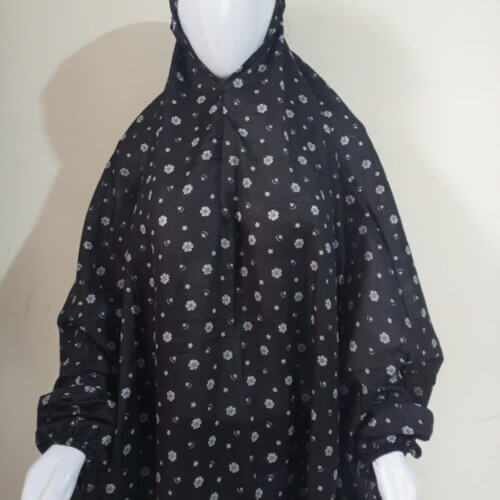 Arabic Jilbab Namaz Chadar (Black)