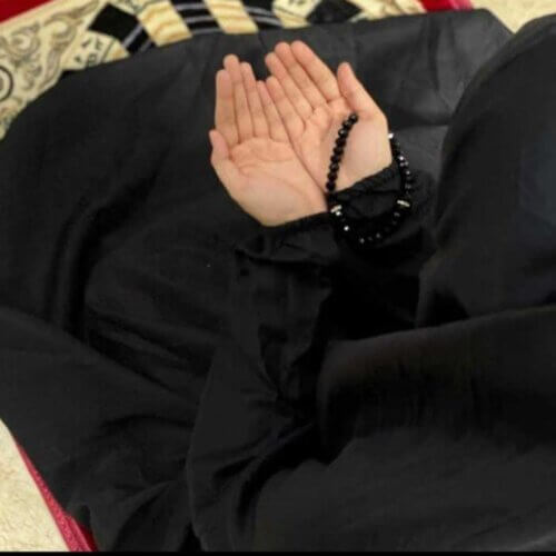 Umbrella Namaz Chadar (Black)